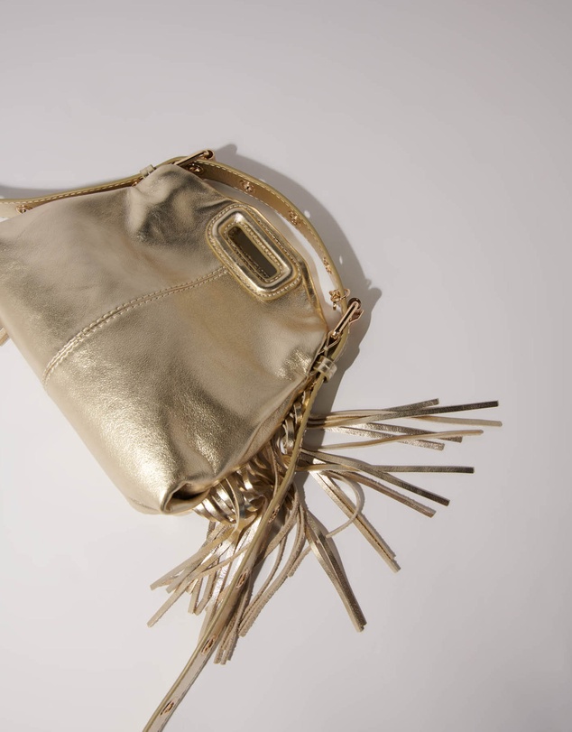 Maje - Miss M Mini Metal Handbag
