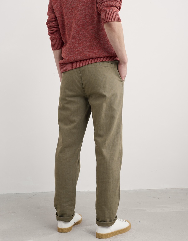 Seasalt - Seasalt Cornwall Green Helmsman Trouser