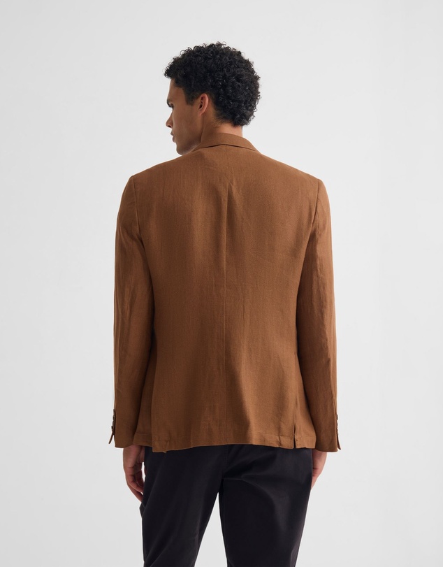 Oxford - 3 Button Linen Milton Blazer