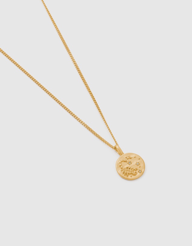 Kirstin Ash - Scorpio Petite Zodiac Necklace