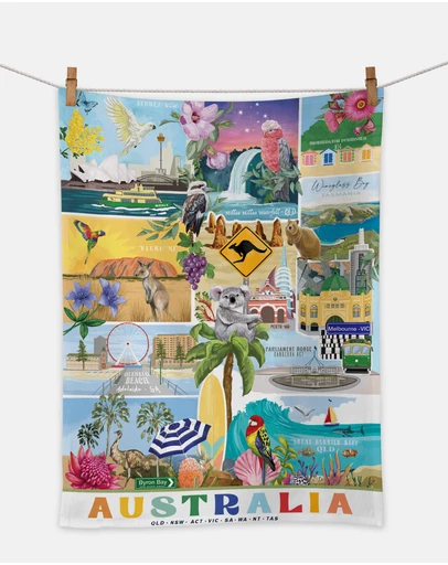 La La Land - Tea Towel Gday Australia