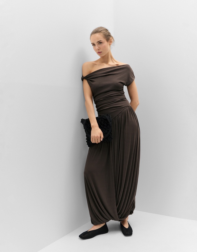 UNISON - Bubble Hem Dress