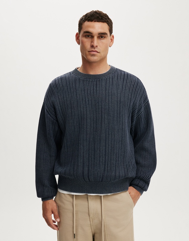 Cotton On - Box Fit Crew Knit