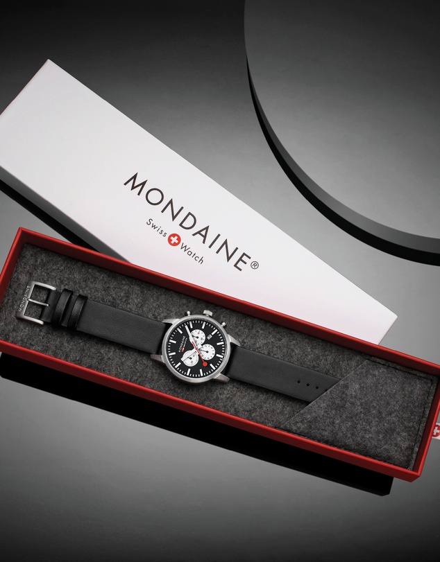Mondaine - Mondaine Official Swiss Railways Neo Chronograph Super-LumiNova® Watch