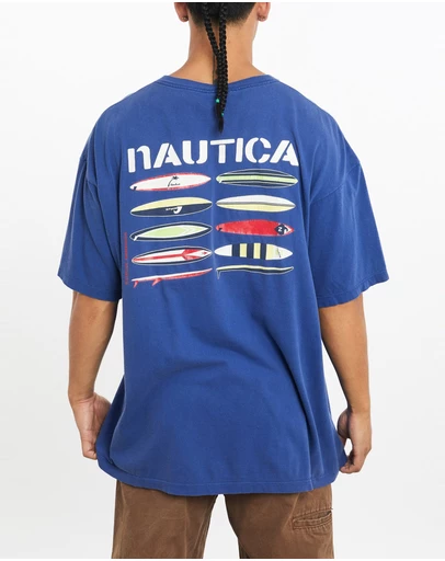 Vintage by The Real Deal - Pre Loved - Vintage Nautica Surf Tee