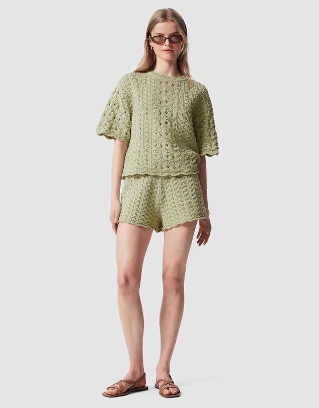 & Other Stories - Pointelle-Knit Shorts