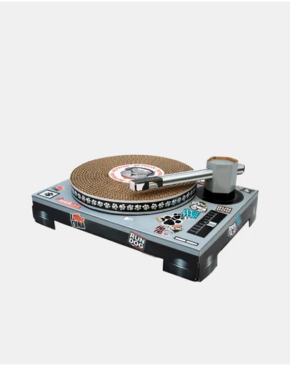 Suck UK - Cat Playhouse Scratch Turntable