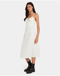 RVCA - Womens Ruse Bud Midi Dress