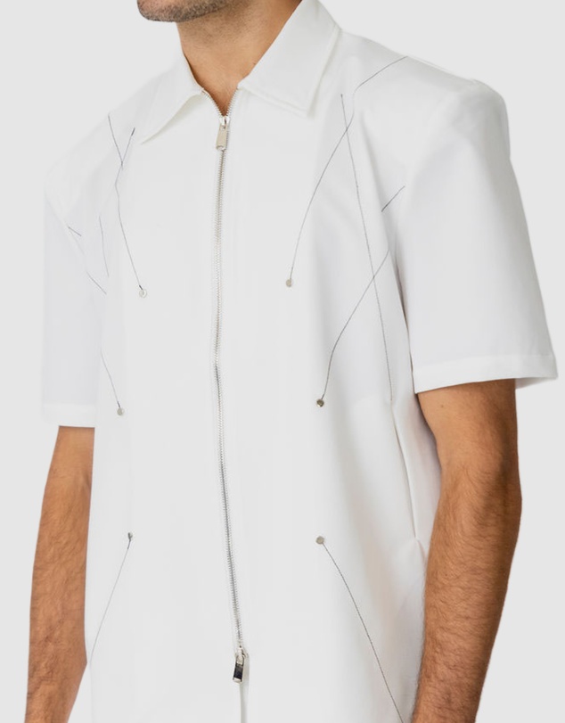 Justin Cassin - Quentin Short Sleeve Zip Shirt