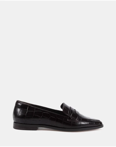 Wittner - Denver Embossed Leather Loafers
