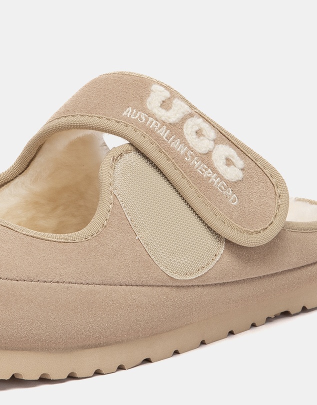 EVERAU - Australian Shepherd Ugg Velly Cow Suede Upper House Shoes