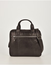Cobb & Co - Turner Leather Laptop Satchel