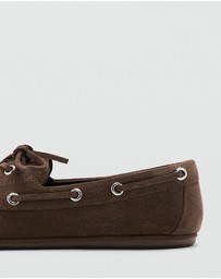 M.N.G - Suede Loafers