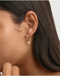 By Charlotte - Radiant Heart Curb Hoops