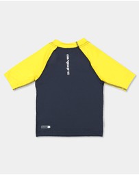 Quiksilver - Boys 2 to 7 Everyday UPF 50 Short Sleeve Rash Vest