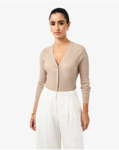 Forcast - Adison V-Neck Cardigan