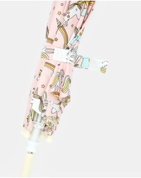 Morgan & Taylor - Unicorn Kids Umbrella in Pink Print