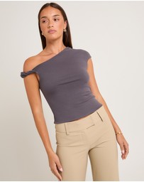 Alice In The Eve - Leah Twist Top