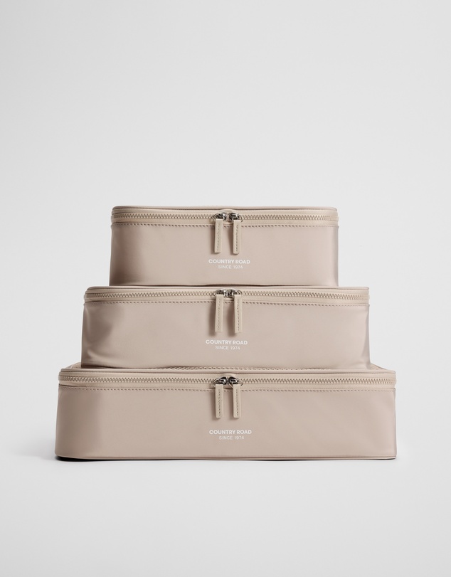 Country Road - Travel Cube Pack Of 3