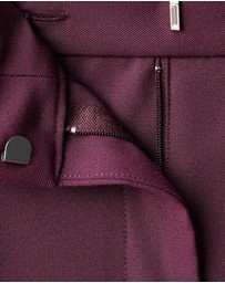 M.N.G - Wide-Leg Mid-Rise Pleated Trousers