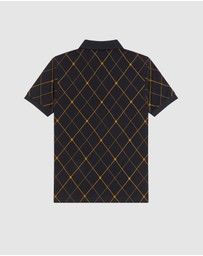 Fred Perry - Argyle Print Fred Perry Shirt