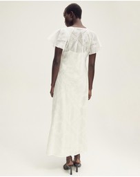 M.N.G - Moss Embroidered Dress