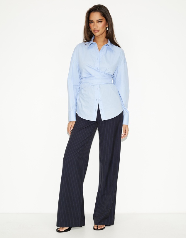 Dazie - Saffron Wrap Shirt