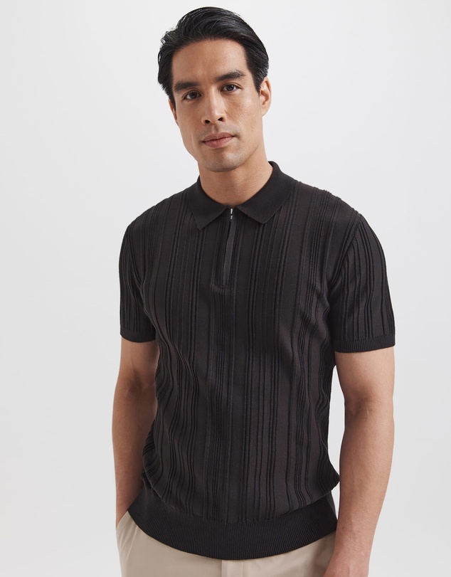 SABA - Cerrone Cotton Nylon Knit Polo