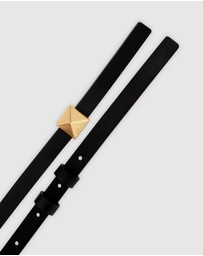 Belle & Bloom - Cleopatra Pyramid Stud Leather Belt