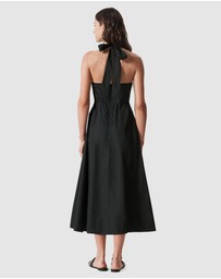 & Other Stories - Halterneck Midi Dress