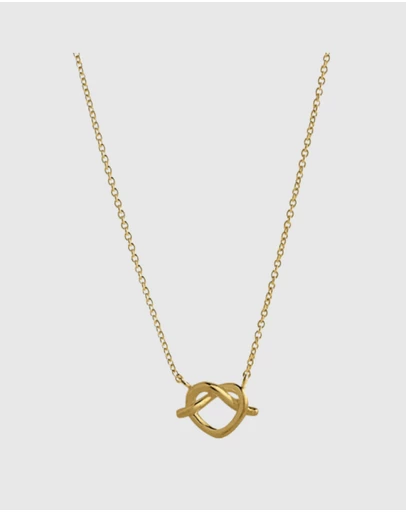Najo - Eternal Yellow Gold Necklace (45cm+ext)