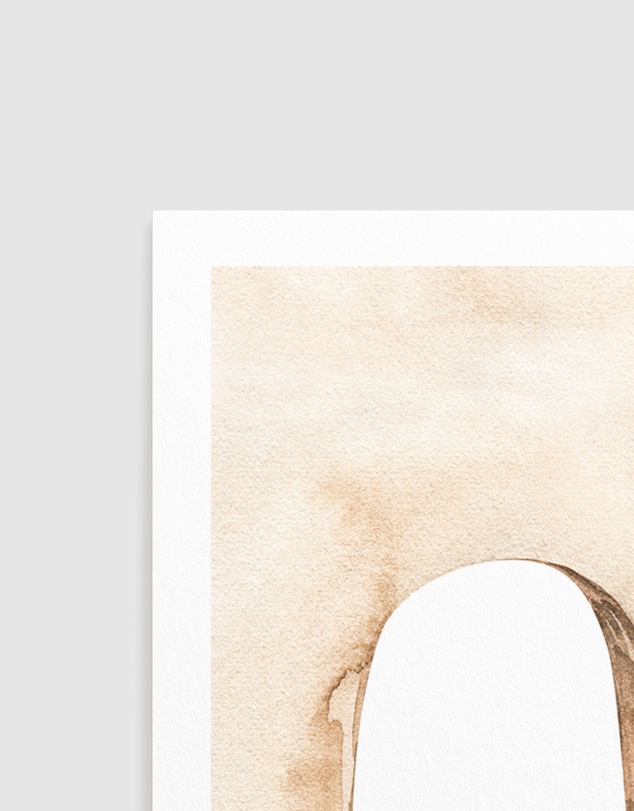 Olive et Oriel - Arched Home Art Print