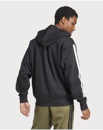 adidas Sportswear - Essentials 3-Stripes Fleece Hoodie Mens