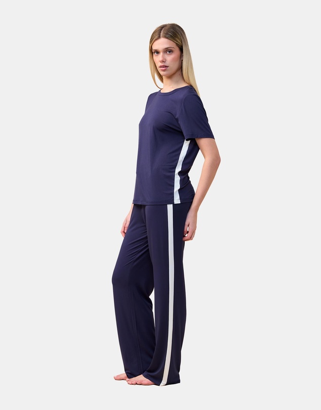 Gingerlilly - Inez Bamboo Pant with Stripe