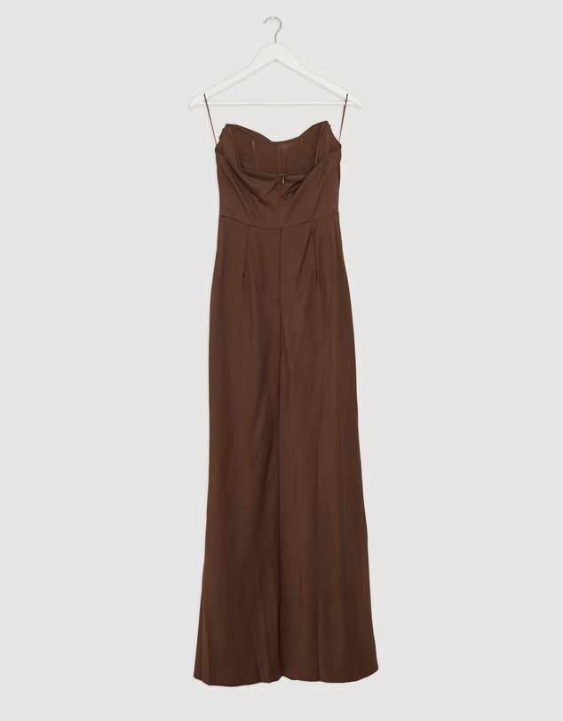Revibe - Repaired CHANCERY Jada Strapless Corset Maxi Dress - AU 8