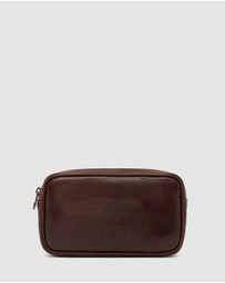 Republic of Florence - Marcus Brown Leather Carry Pouch