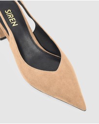 Siren - Yankee Slingback Block Heel