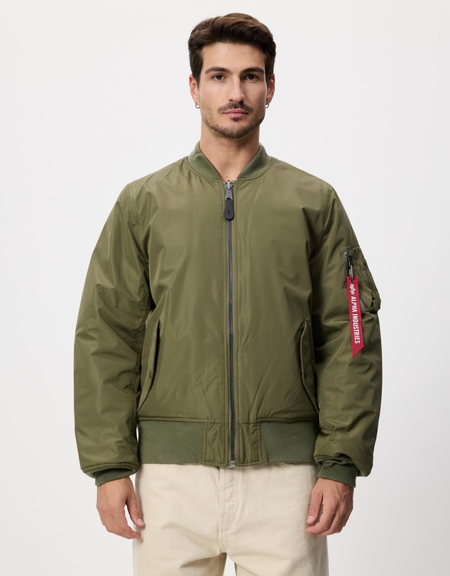 Alpha Industries - Reversible Onion Quilted Ma-1 Flight Jacket