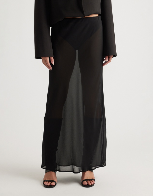 Decjuba - Faye Sheer Maxi Skirt