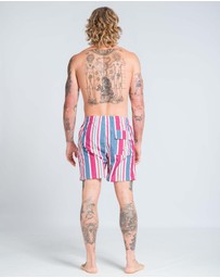 Vacancy Co - Candy Stripe Swim Short