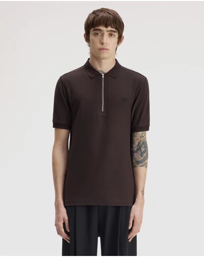 Fred Perry - Crepe Pique Polo Shirt