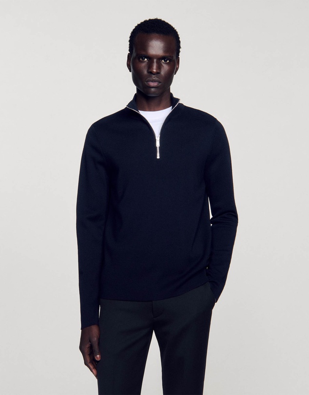 Sandro - Zip Sweater Sweater