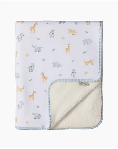 Living Textiles - Sherpa Blanket - Roam & Roar