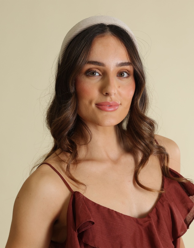 Morgan & Taylor - Noel Headband in Beige