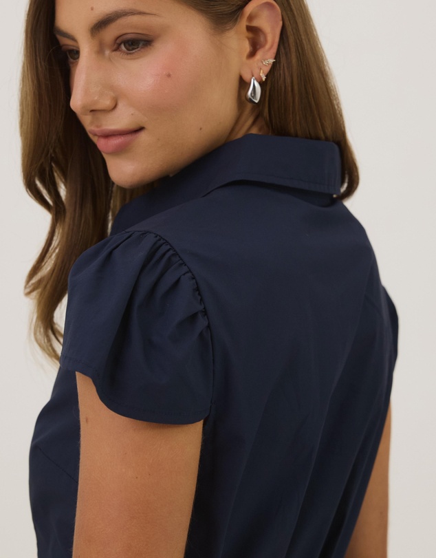 Atmos&Here - Vivienne Tie Back Shirt Dress