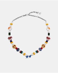 TwoJeys - Yin Yang Flame Necklace