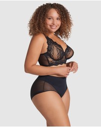 Leonisa - Milan Sheer Lace Wired Longline Bra