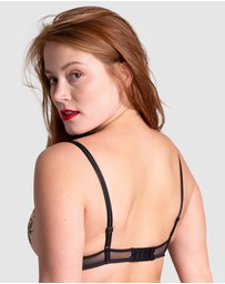 Passionata - Suzy Embroidered Wired Plunge T-Shirt Bra