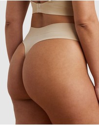 Lauren by Ralph Lauren - Lauren Seamless Recycled Jersey Thong