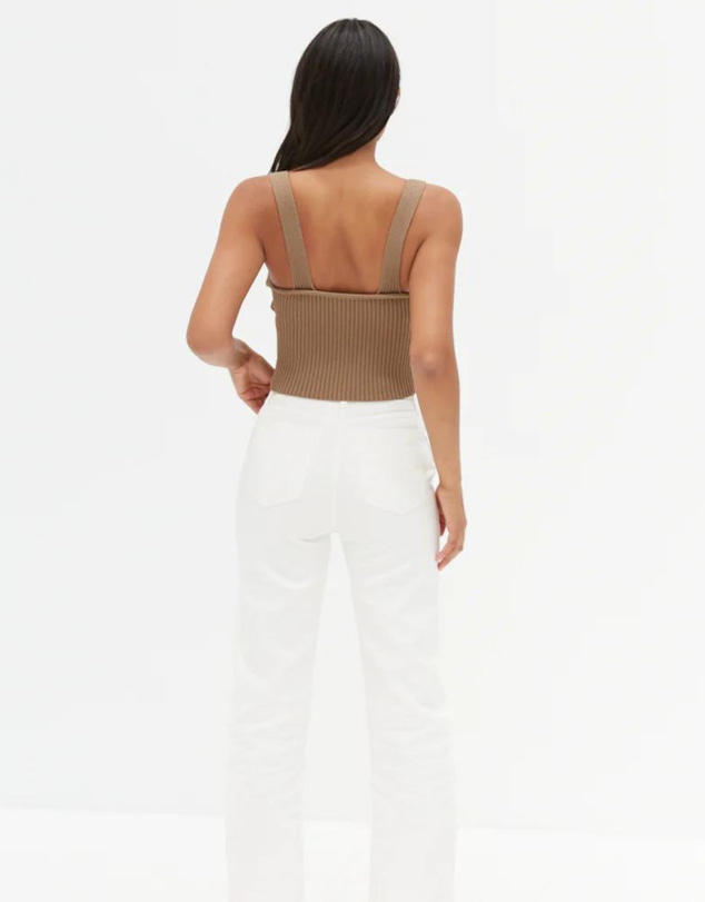 Style Addict - Knit Top - Khaki